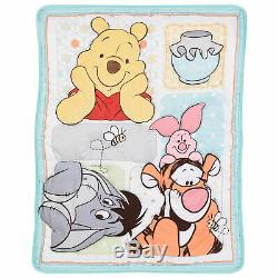 Ensemble De Literie 7 Pièces Disney Winnie L'ourson Et Ses Amis Nouveau