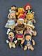 Ensemble De 11 Peluches Beanies Winnie L'ourson De Disney Store Vintage Retirées