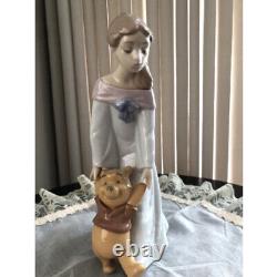 Ensemble de 2 pièces Genuine Lladro nao Winnie l'Ourson et Bourriquet