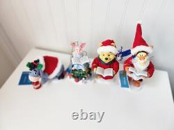 Ensemble de 4 Clothtique Disney Showcase Winnie l'Ourson et ses Amis avec boîte