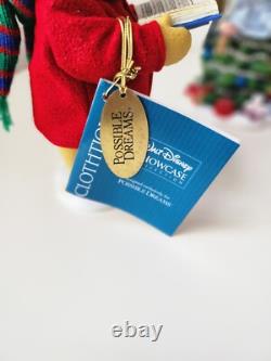 Ensemble de 4 Clothtique Disney Showcase Winnie l'Ourson et ses Amis avec boîte