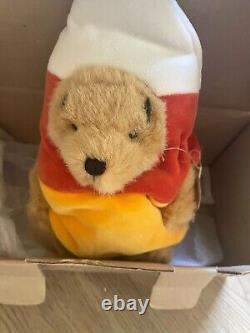 Ensemble de 4 personnages de fête d'Halloween Vintage Boyd Bear Pooh et amis