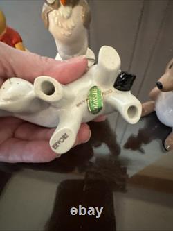 Ensemble de 5 Vtg Winnie l'Ourson Beswick Angleterre Excellent