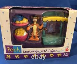 Ensemble de Friends Winnie Pooh de Mattel : DORMIR AVEC POOH, Figurine ENSEMBLE COMPLET DE SIX, NIB