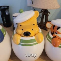 Ensemble de boîtes Disney Winnie l'Ourson Eeyore Tigger Porcinet en céramique