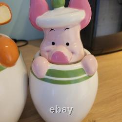 Ensemble de boîtes Disney Winnie l'Ourson Eeyore Tigger Porcinet en céramique