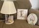 Ensemble De Chambre B&eacute;b&eacute; Vintage Classic Pooh - Lampe &agrave; Structure, Horloge Et Cadre - Style Livre D'histoires