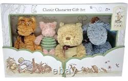 Ensemble de collection en peluche de 4 pièces Classic Winnie l'Ourson et ses amis