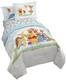 Ensemble De Couette Winnie L&rsquo;ourson 7 Pi&egrave;ces Complet Franco Kids Avec Draps Et Housses De Coussin
