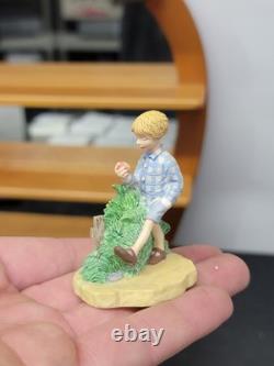 Ensemble de figurines de dé à coudre Lenox Disney Winnie l'Ourson 22 étagère miroir affichage miel