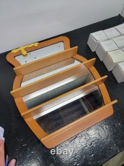 Ensemble de figurines de dé à coudre Lenox Disney Winnie l'Ourson 22 étagère miroir affichage miel