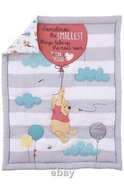 Ensemble de literie pour berceau Disney Store Winnie l'ourson 4 pièces (a) A15