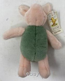 Ensemble de mini peluches GUND Classic Pooh avec Kanga, Lapin, Hibou et Bourriquet RARE