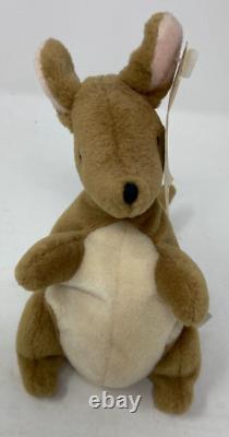 Ensemble de mini peluches GUND Classic Pooh avec Kanga, Lapin, Hibou et Bourriquet RARE