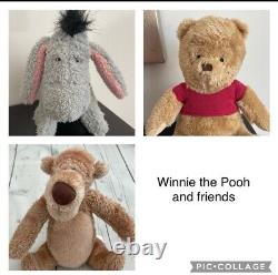 Ensemble de peluches Winnie l'Ourson du film Christopher Robin, ensemble de 3