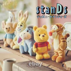 Ensemble de petites peluches rétro Disney Store Japon de 7 Winnie l'Ourson et ses amis