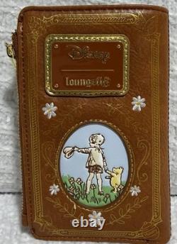 Ensemble de portefeuille en bandoulière Loungefly Disney Winnie l'Ourson, neuf avec étiquettes