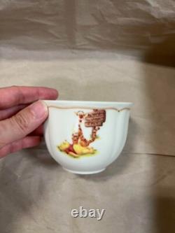 Ensemble de théière et tasses Winnie l'Ourson, 5 pièces en porcelaine Sango du Japon