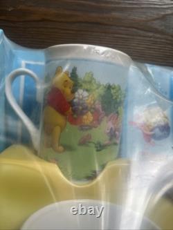 Ensemble de théière vintage Winnie l'Ourson Disney collection Nouveauté Maison de l'Arbre