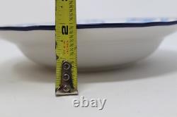 Ensemble de vaisselle en pierre à soupe Winnie l'Ourson Disney VTG en toile bleue de 4 pièces