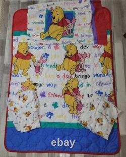 Ensemble pour bébé et tout-petit Disney Winnie l'Ourson des années 90 - Ensemble complet de couette Voir description