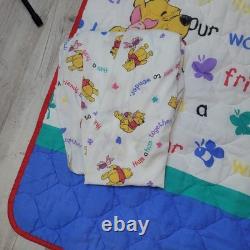 Ensemble pour bébé et tout-petit Disney Winnie l'Ourson des années 90 - Ensemble complet de couette Voir description