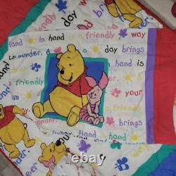 Ensemble pour bébé et tout-petit Disney Winnie l'Ourson des années 90 - Ensemble complet de couette Voir description