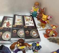 Ensemble vintage Winnie l'Ourson et ses amis avec deux ensembles Friendly Places