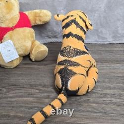 Ensemble vintage de peluches Winnie l'Ourson Gabrielle Designs Tigger Bourriquet Roo Porcinet