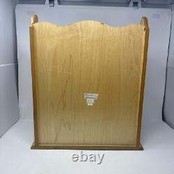 Étagère murale en bois en silhouette de Winnie l'Ourson de Disney avec 3 étagères pour affichage