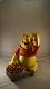Extrêmement Rare! Disney Winnie L'ourson Manger Des Cerises Big Figurine Statue