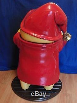 Extrêmement Rare! Walt Disney Lifesize Winnie L'ourson Cuisson Miel Fig Statue