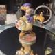 Figurine Rare Disney Tigger Artiste Peintre Winnie L'ourson Avec Chapeau Béret
