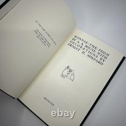 FOLIO SOCIETY METHUEN Winnie l’ourson Milne 4V Slipcase Fac-similé 1re édition illustrée