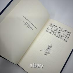 FOLIO SOCIETY METHUEN Winnie l’ourson Milne 4V Slipcase Fac-similé 1re édition illustrée