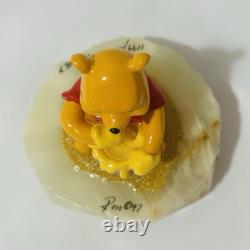 Figurine Disney Ron Lee Winnie l'Ourson et Pot de Miel #1199/5000 sur Base Onyx de 1997