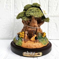 Figurine Disney Winnie l'ourson Rare Classique Pooh Maison Ouverte