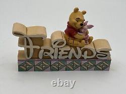 Figurine Jim Shore Disney Traditions Winnie l'Ourson Porcinet Amis