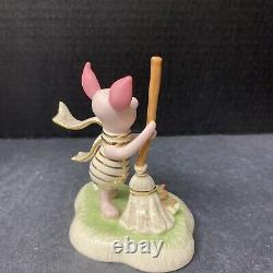 Figurine Lenox de Winnie l'Ourson - Grand ménage de Porcinet - Disney Showcase - COA