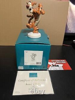 Figurine Tigger de Disney WDCC Winnie l'Ourson Ami Sautillant dans sa boîte avec certificat d'authenticité