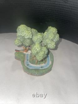 Figurine Vintage de la Maison de Tigrou Winnie l'Ourson Danbury Mint Disney dans sa Boîte