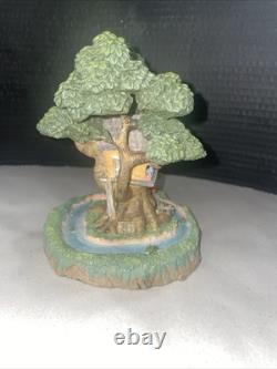 Figurine Vintage de la Maison de Tigrou Winnie l'Ourson Danbury Mint Disney dans sa Boîte