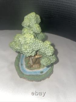 Figurine Vintage de la Maison de Tigrou Winnie l'Ourson Danbury Mint Disney dans sa Boîte