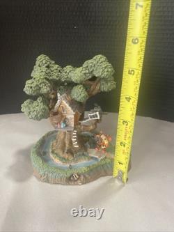 Figurine Vintage de la Maison de Tigrou Winnie l'Ourson Danbury Mint Disney dans sa Boîte