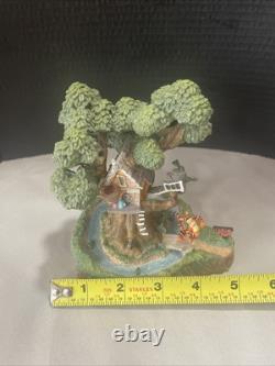 Figurine Vintage de la Maison de Tigrou Winnie l'Ourson Danbury Mint Disney dans sa Boîte