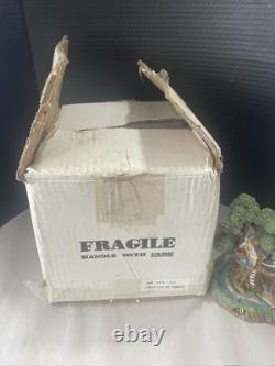 Figurine Vintage de la Maison de Tigrou Winnie l'Ourson Danbury Mint Disney dans sa Boîte