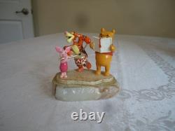 Figurine en Édition Limitée de Disney Signée par Ron Lee Winnie l'Ourson et ses Amis