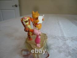 Figurine en Édition Limitée de Disney Signée par Ron Lee Winnie l'Ourson et ses Amis