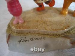 Figurine en Édition Limitée de Disney Signée par Ron Lee Winnie l'Ourson et ses Amis