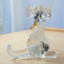 Figurine en cristal Roo de Winnie l'Ourson de Disney Lenox avec sucette en or